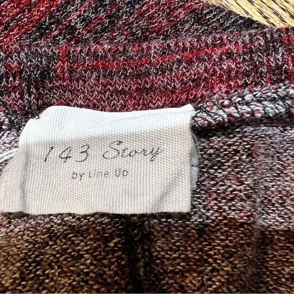 Plus size 143 Story Rust Fall Sweater Stretchy size 2X - Picture 6 of 8